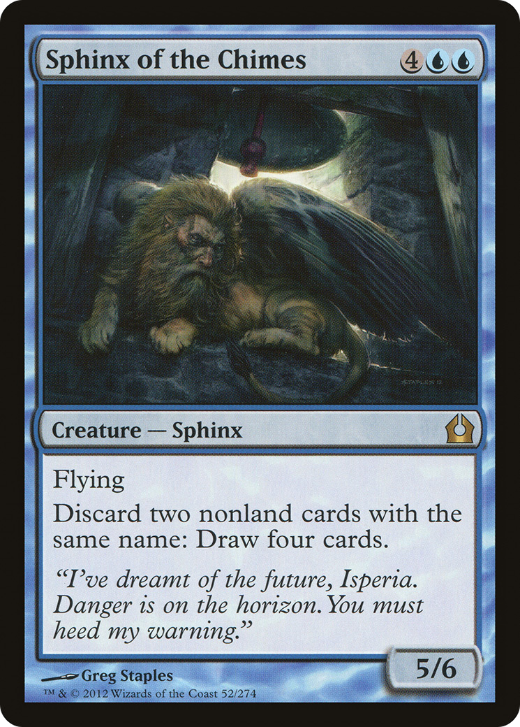 Sphinx of the Chimes (052) - Return to Ravnica