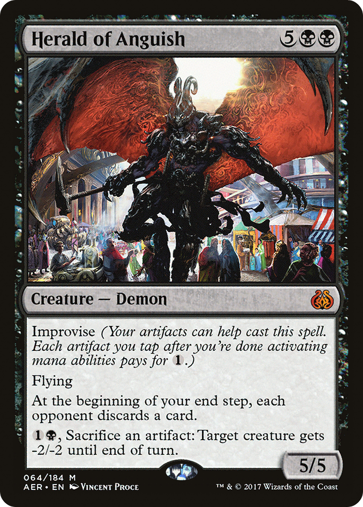 Herald of Anguish (064) Foil - Aether Revolt