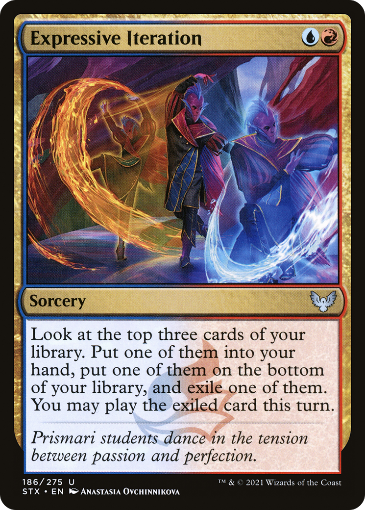 Expressive Iteration (186) - Strixhaven: School of Mages