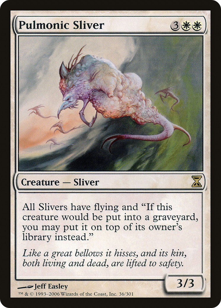 Pulmonic Sliver (036) - Time Spiral Foil