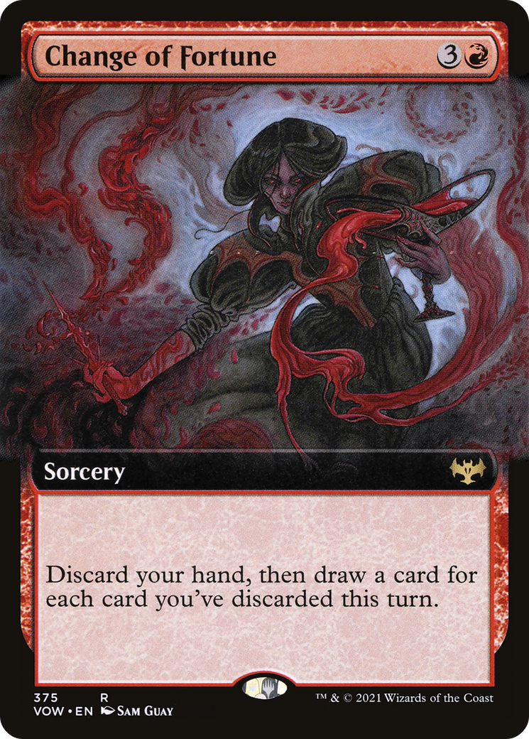 Change of Fortune (Extended Art) (375) - Innistrad: Crimson Vow