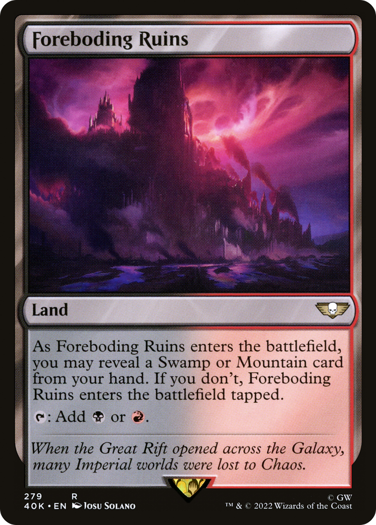 Foreboding Ruins (279) - Warhammer 40,000 Commander