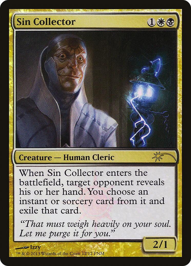 Sin Collector (012) Foil - Friday Night Magic 2013