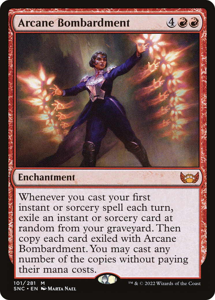 Arcane Bombardment (101) Foil - Streets of New Capenna