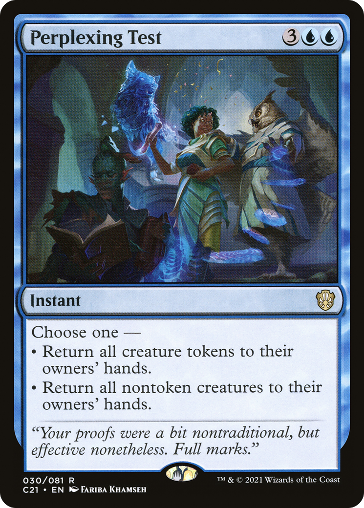Perplexing Test (030) - Commander 2021