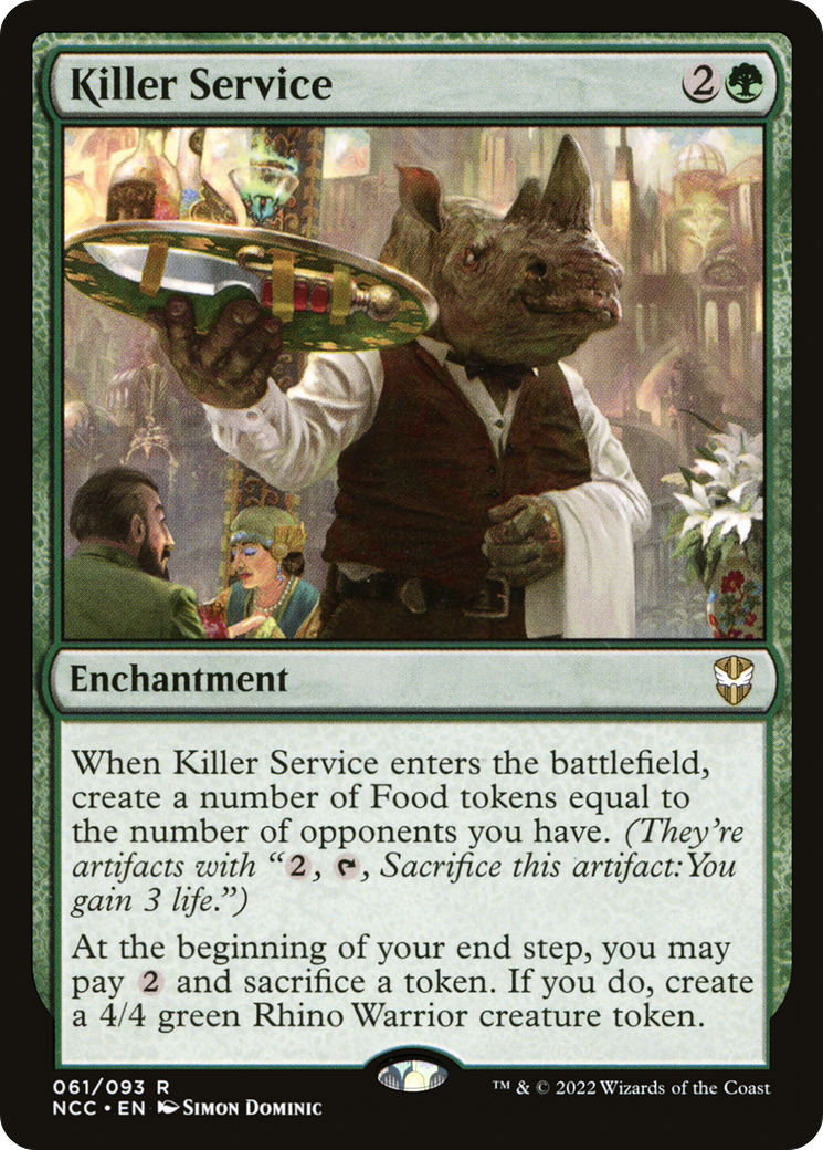 Killer Service (061) - New Capenna Commander