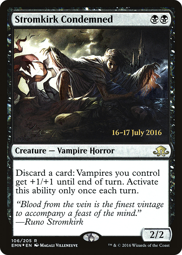 Stromkirk Condemned (106) Foil - Eldritch Moon Promos
