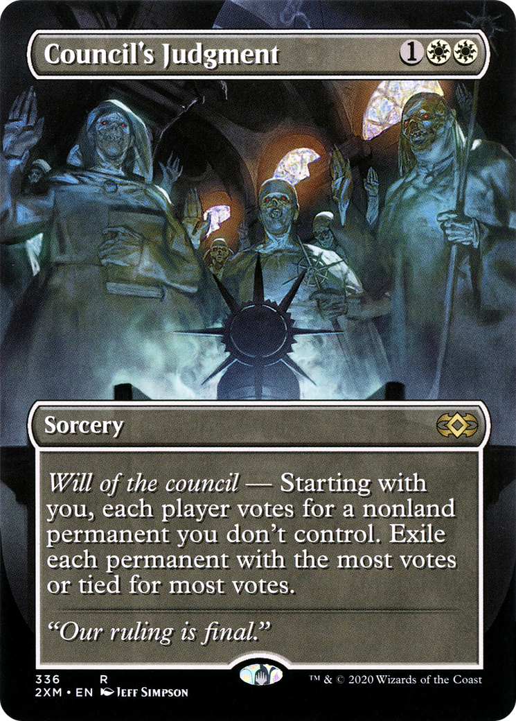 Council's Judgment (336) - Double Masters