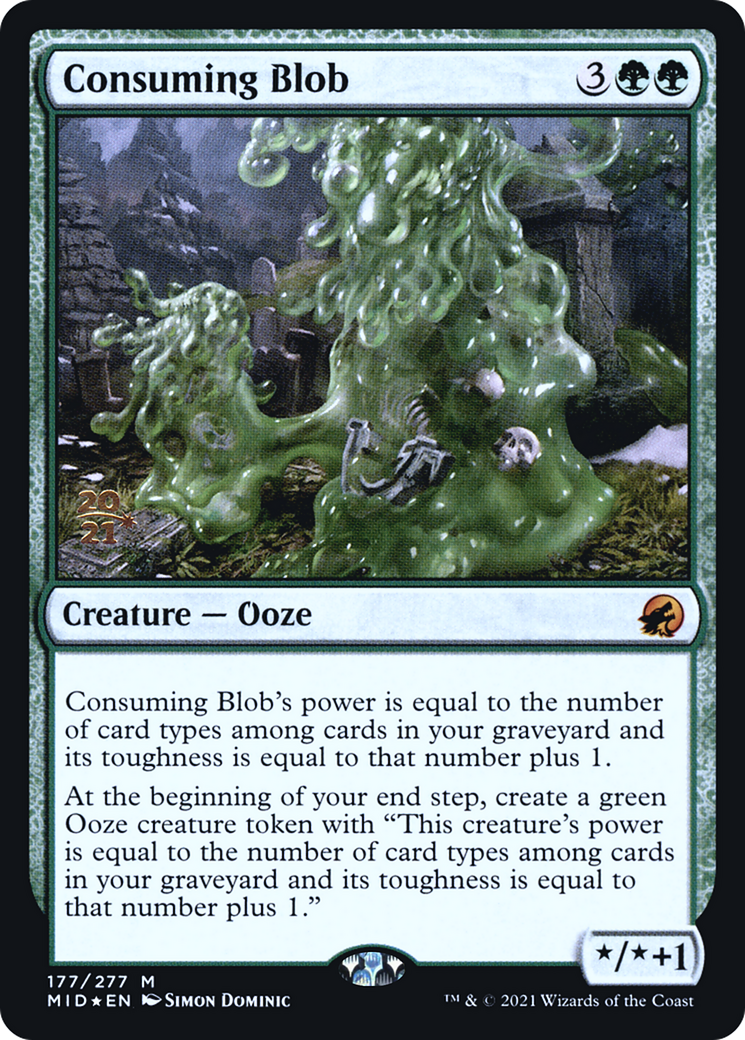 Consuming Blob (177s) Foil - Innistrad: Midnight Hunt Promos