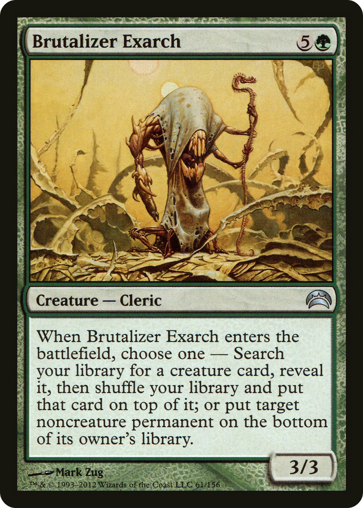 Brutalizer Exarch (061) Foil - Planechase 2012
