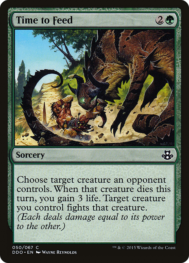 Time to Feed (050) - Duel Decks: Elspeth vs. Kiora
