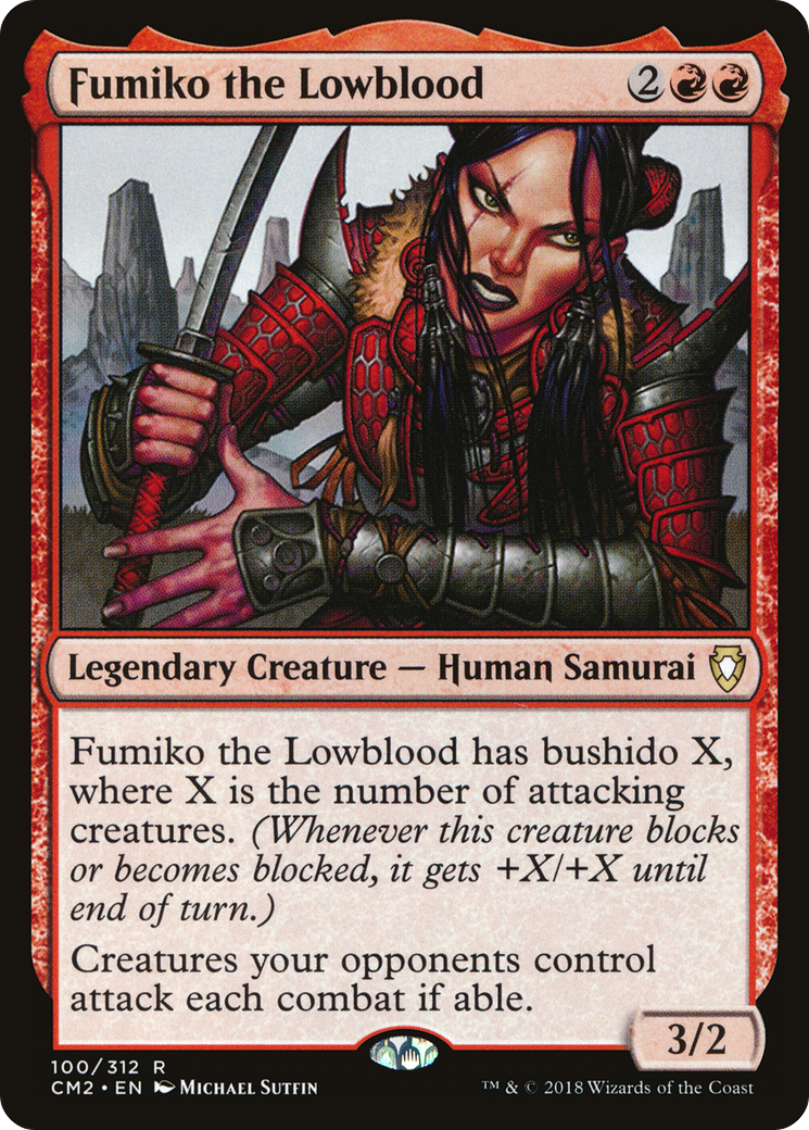 Fumiko the Lowblood (100) - Commander Anthology Volume II