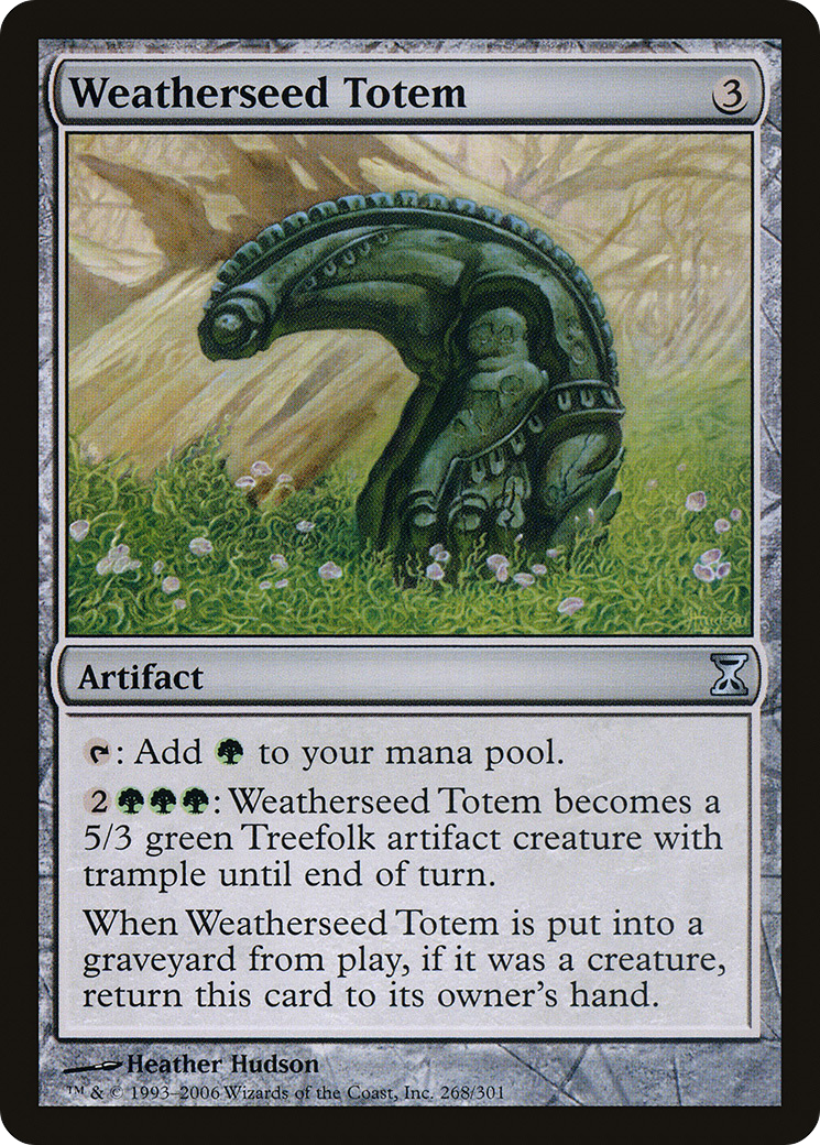 Weatherseed Totem (268) Foil - Time Spiral