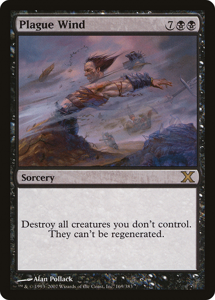 Plague Wind (169) Foil - Tenth Edition