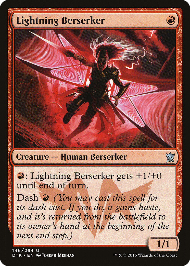 Lightning Berserker (146) - Dragons of Tarkir