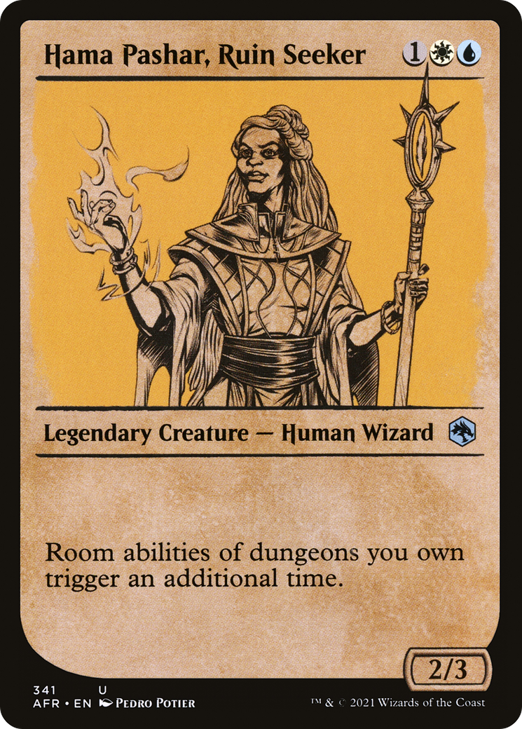 Hama Pashar, Ruin Seeker (Showcase) (341) - Adventures in the Forgotten Realms