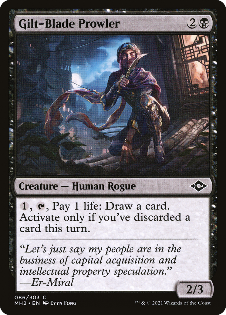 Gilt-Blade Prowler (086) - Modern Horizons 2