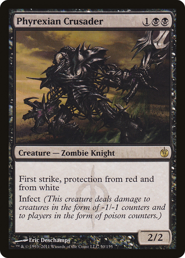Phyrexian Crusader (050) Foil - Mirrodin Besieged