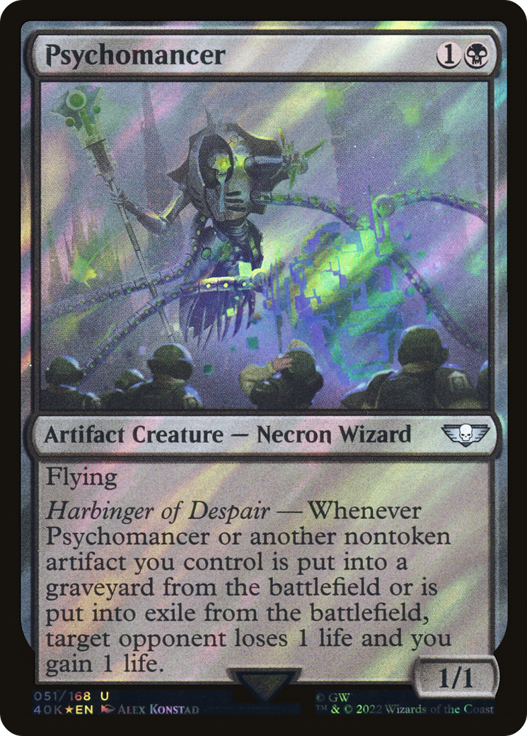 Psychomancer (051) Surge Foil - Warhammer 40,000 Commander