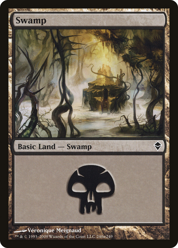 Swamp (240a) - Zendikar