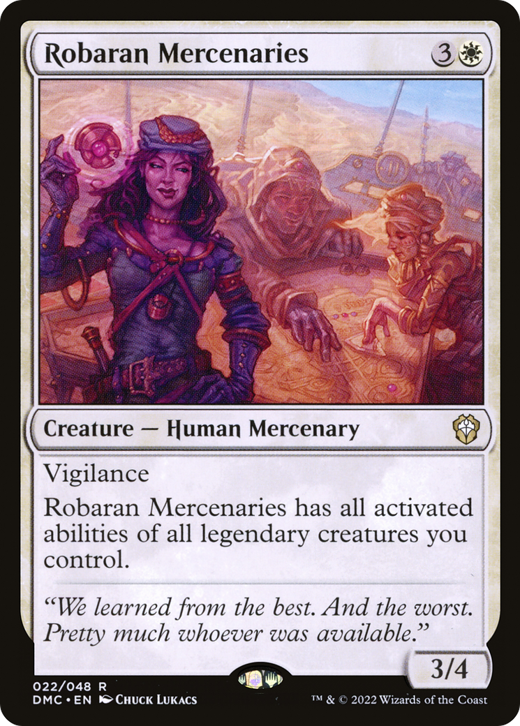 Robaran Mercenaries (022) - Dominaria United Commander