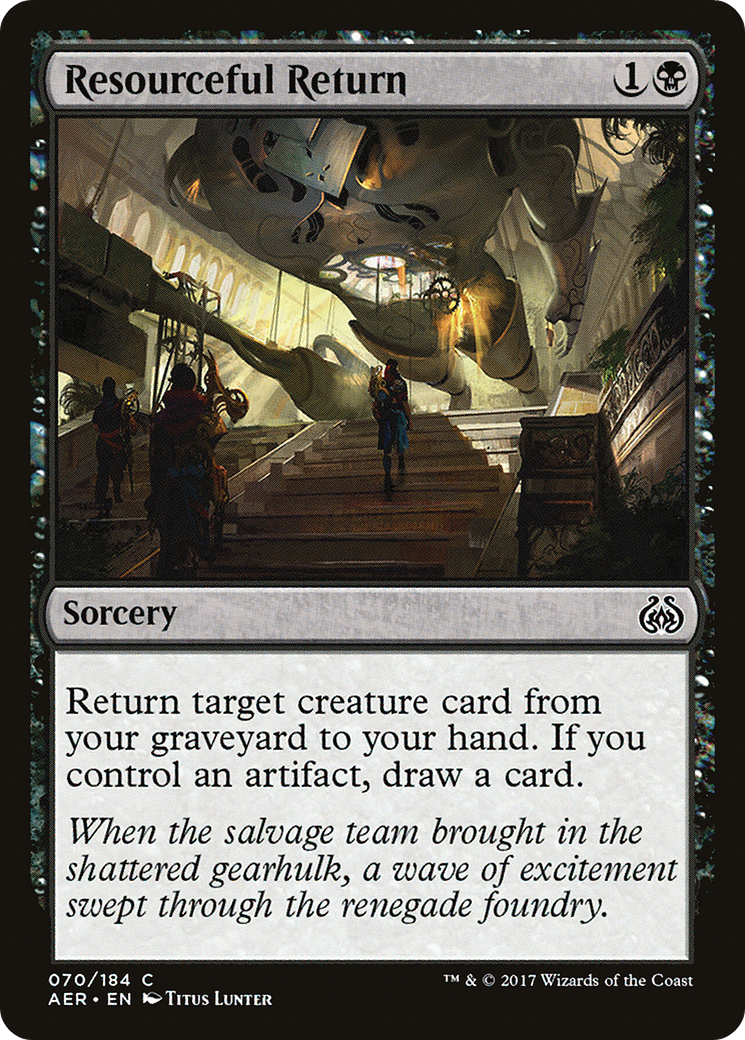Resourceful Return (070) Foil - Aether Revolt