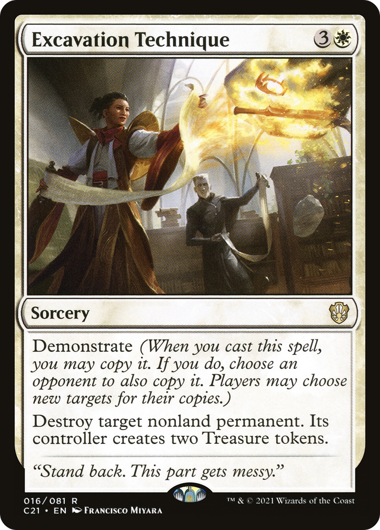 Excavation Technique (016) - Commander 2021