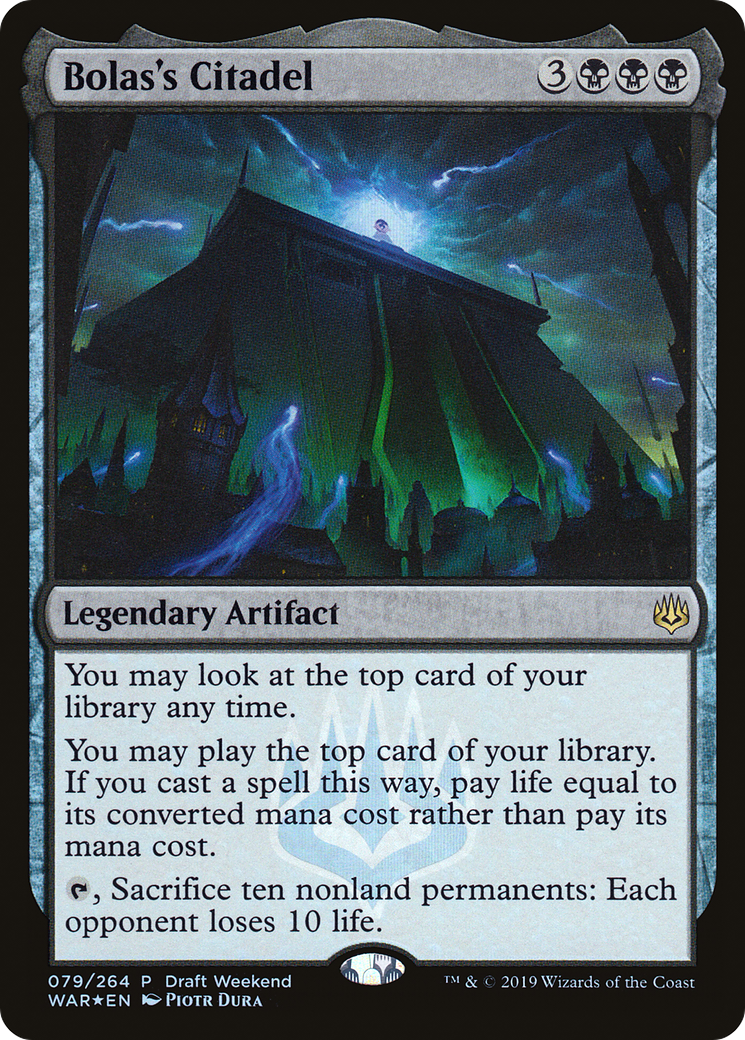 Bolas's Citadel (Draft Weekend) (079) Foil - War of the Spark Promos
