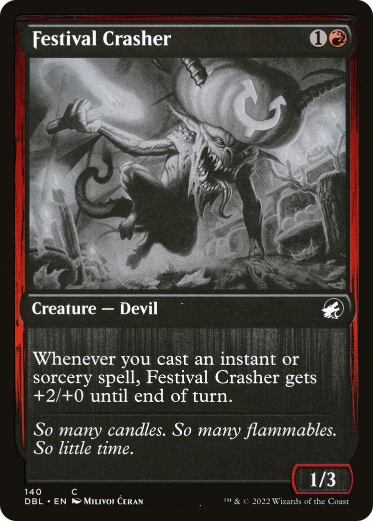 Festival Crasher (140) Foil - Innistrad: Double Feature