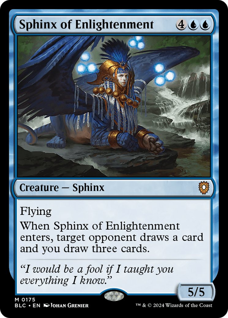 Sphinx of Enlightenment (175) - Bloomburrow Commander