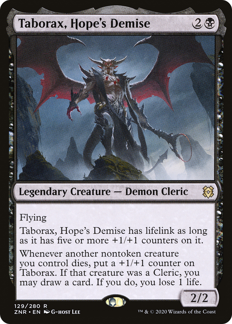 Taborax, Hope's Demise (129) Foil - Zendikar Rising