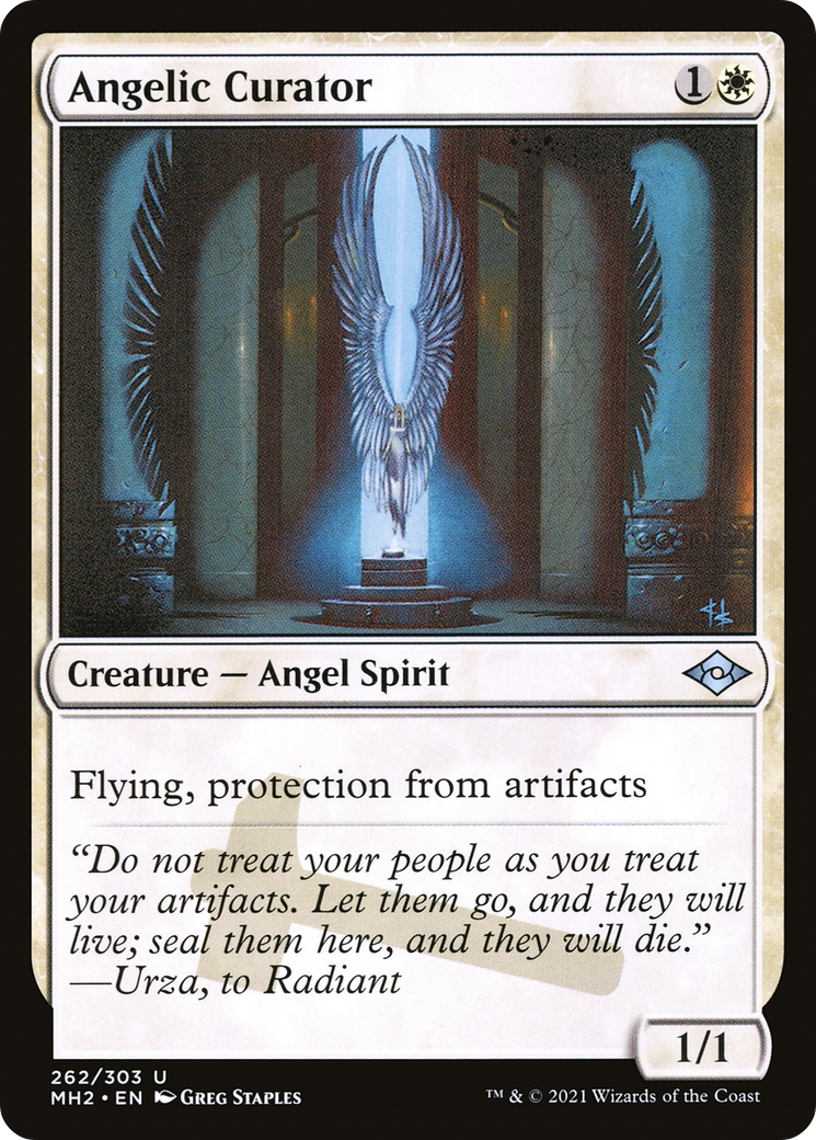 Angelic Curator (262) Foil - Modern Horizons 2