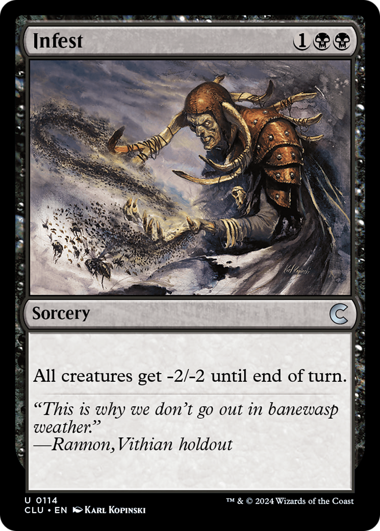 Infest (114) - Ravnica: Clue Edition