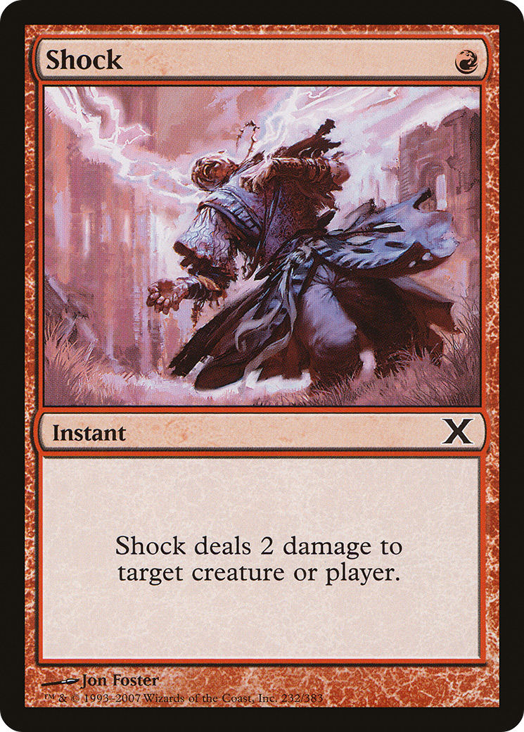 Shock (232) Foil - Tenth Edition