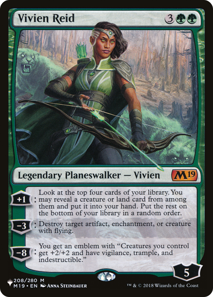 Vivien Reid (M19-208) - The List
