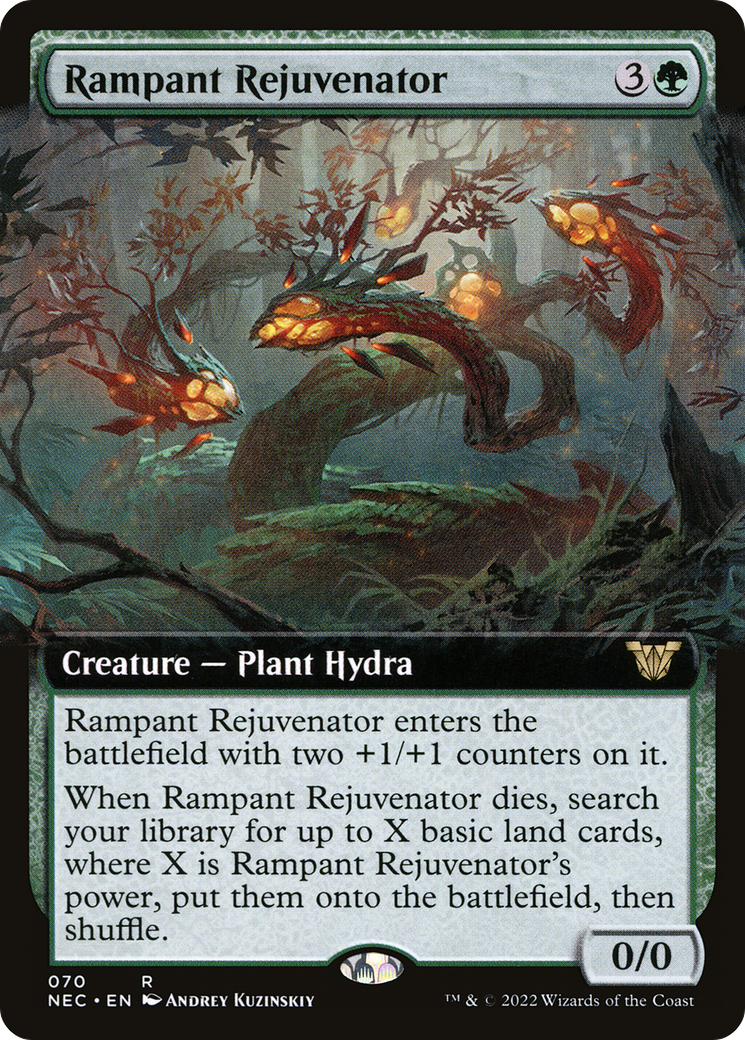 Rampant Rejuvenator (Extended Art) (070) - Neon Dynasty Commander