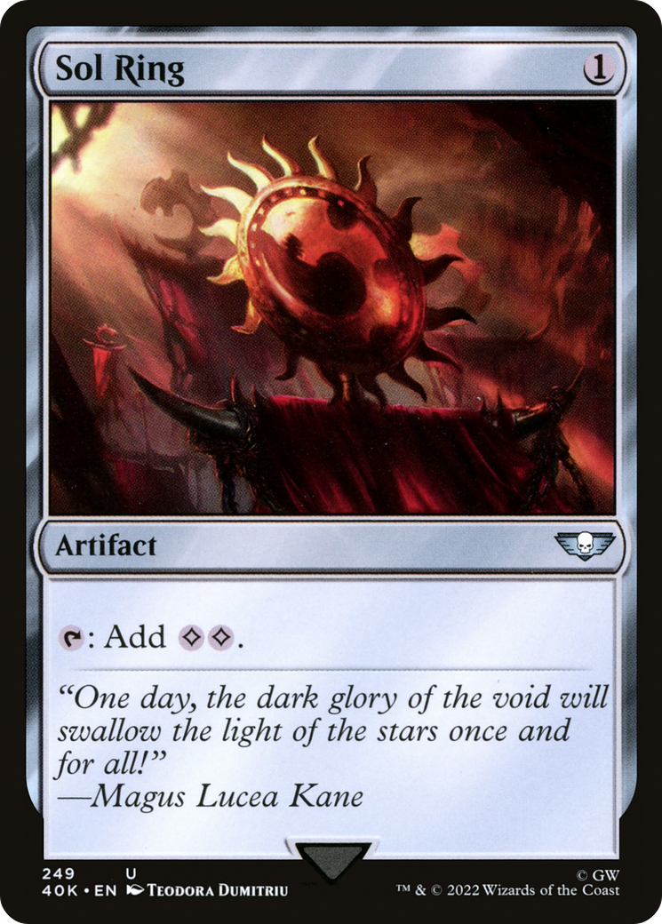 Sol Ring (249) - Warhammer 40,000 Commander