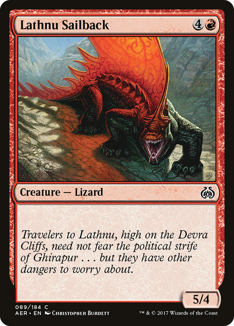 Lathnu Sailback (089) - Aether Revolt