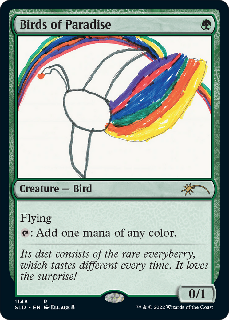 Birds of Paradise (1148) Foil - Secret Lair Drop