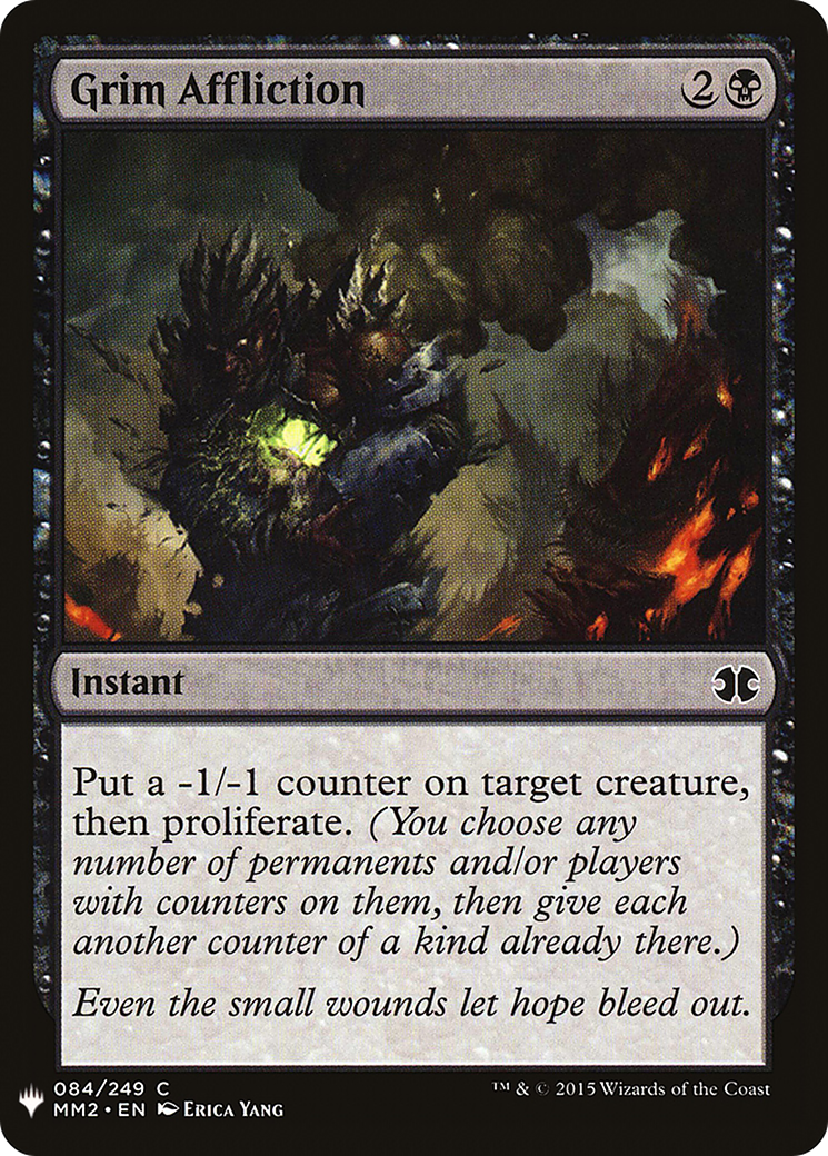 Grim Affliction (MM2-84) - The List
