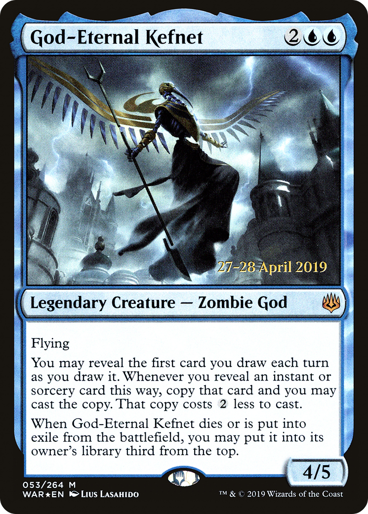 God-Eternal Kefnet (053) Foil - War of the Spark Promos