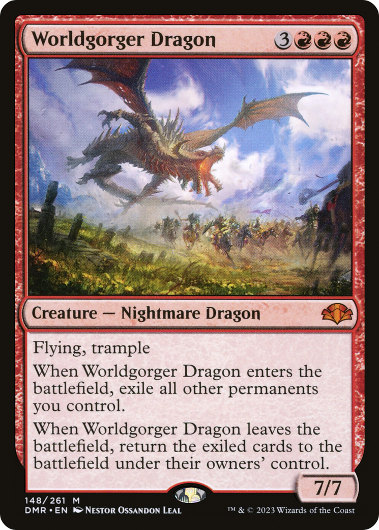 Worldgorger Dragon (148) - Dominaria Remastered