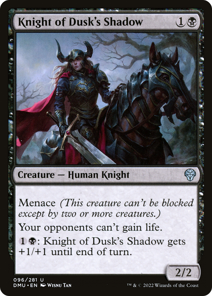 Knight of Dusk's Shadow (096) - Dominaria United