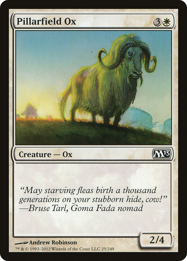 Pillarfield Ox (025) Foil - Magic 2013