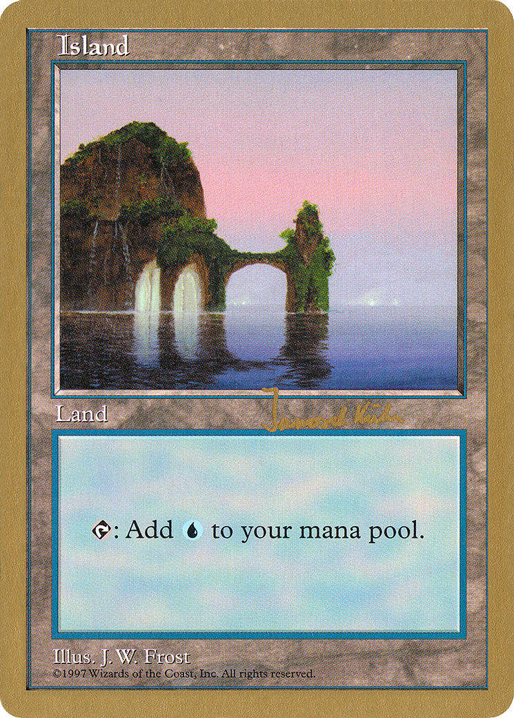 Island (425) - 1997 Janosch Kuhn (5ED) (Retro) - World Championship Decks 1997