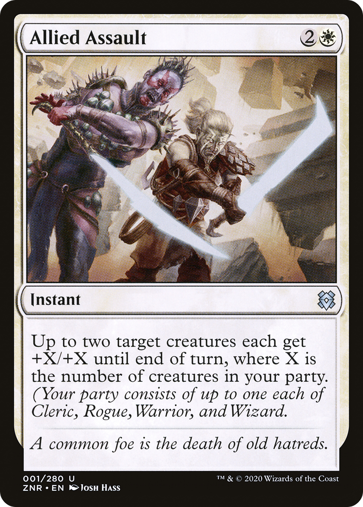 Allied Assault (001) - Zendikar Rising