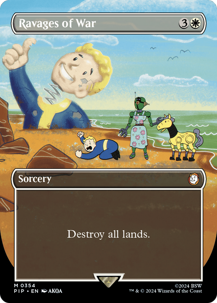 Ravages of War (Borderless) (354) - Fallout