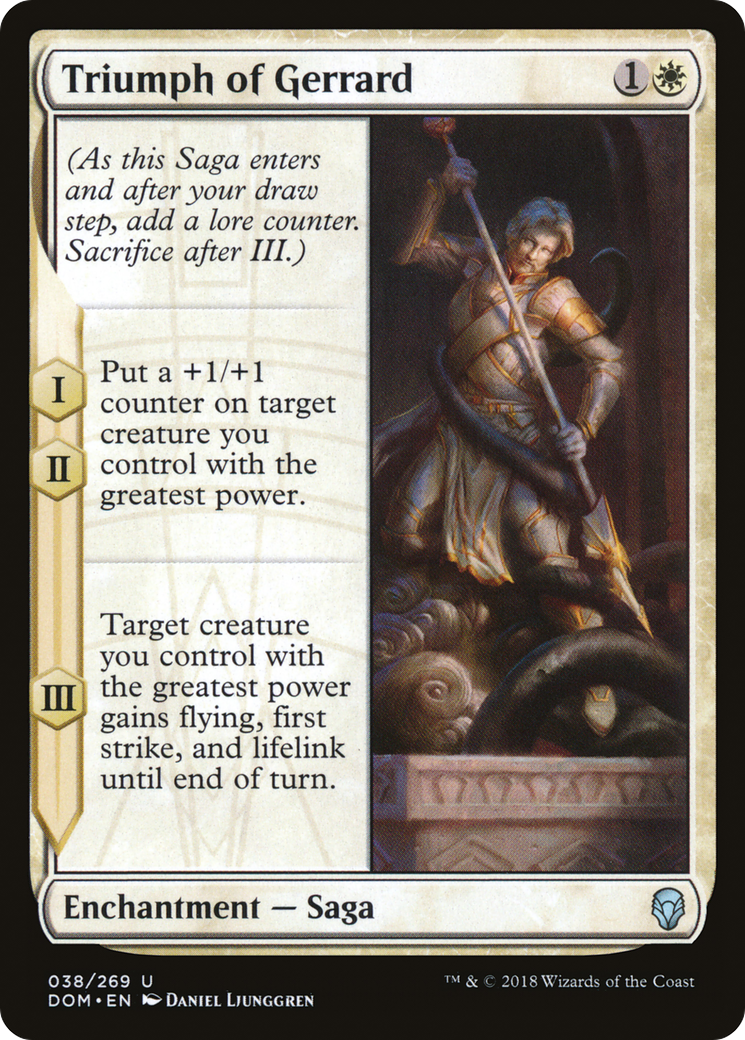 Triumph of Gerrard (038) - Dominaria