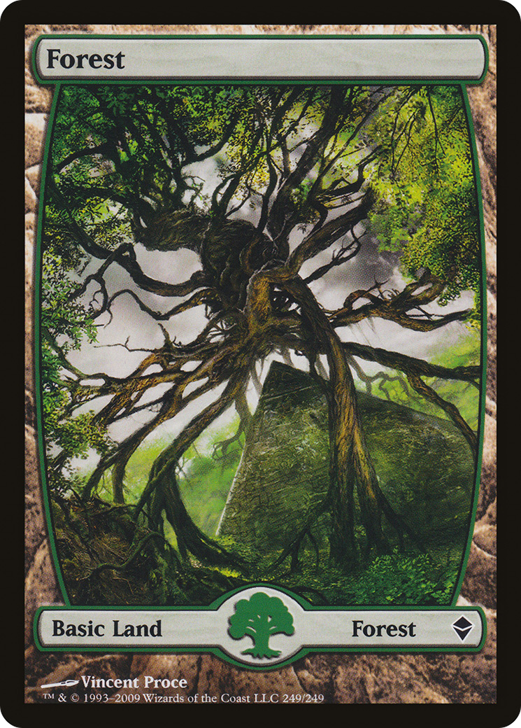 Forest (249) - Zendikar