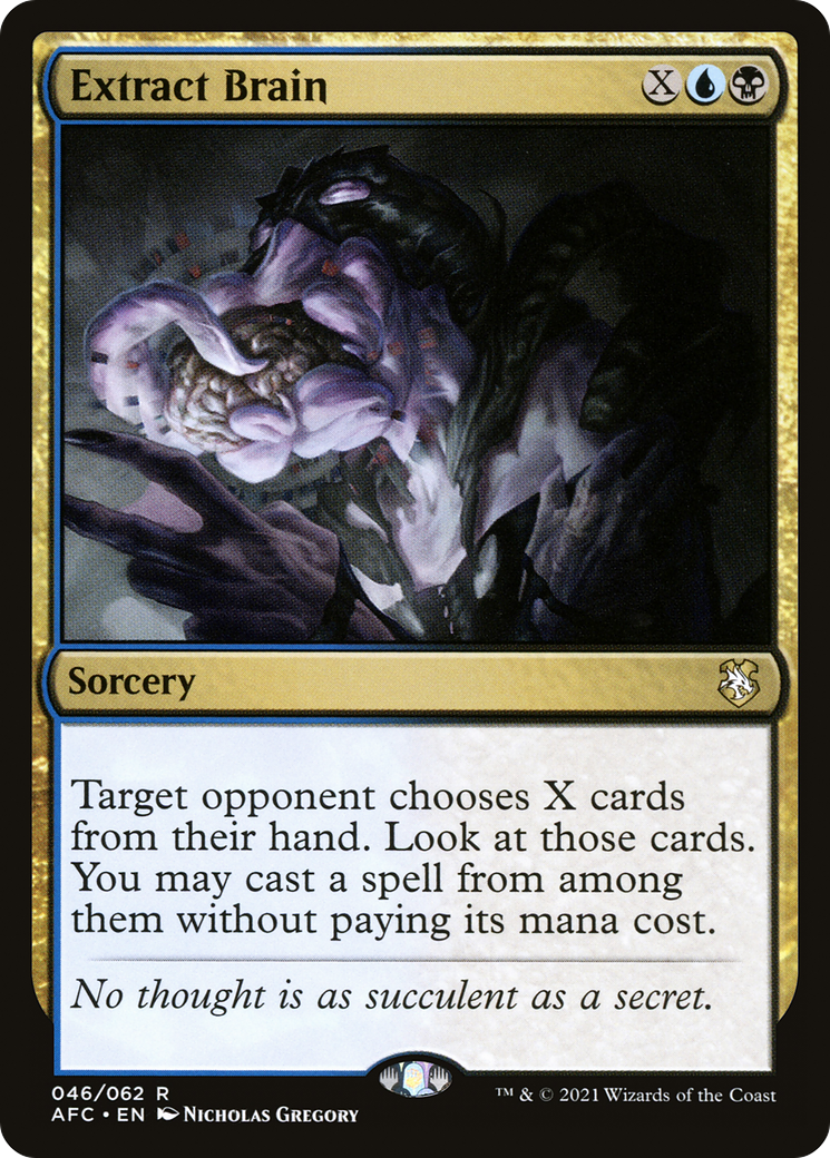 Extract Brain (046) - Forgotten Realms Commander